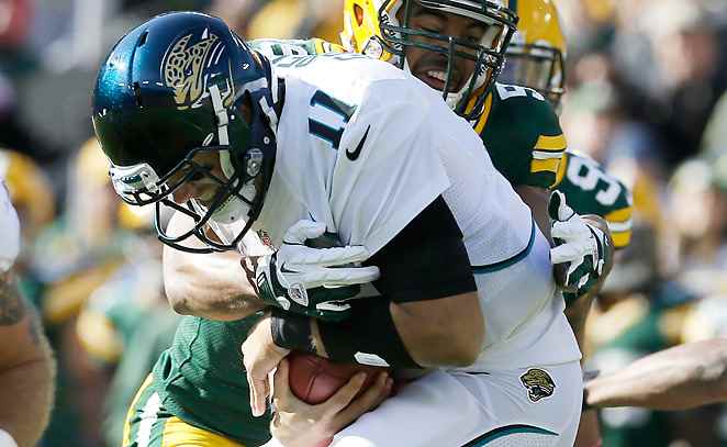 After a very good preseason, Blaine Gabbert struggled mightily in his second season in the NFL.